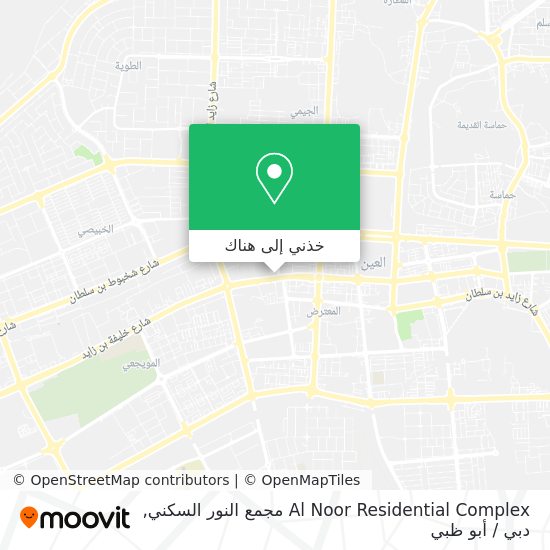 خريطة Al Noor Residential Complex  مجمع النور السكني