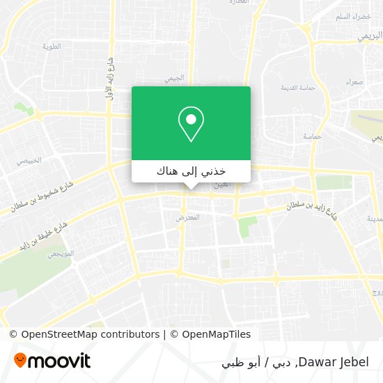 خريطة Dawar Jebel