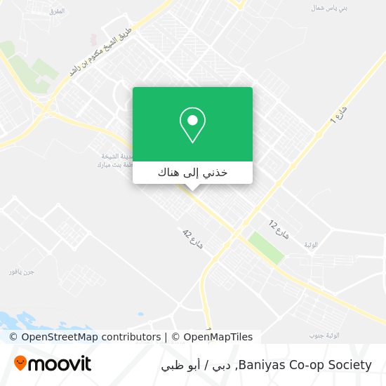 خريطة Baniyas Co-op Society