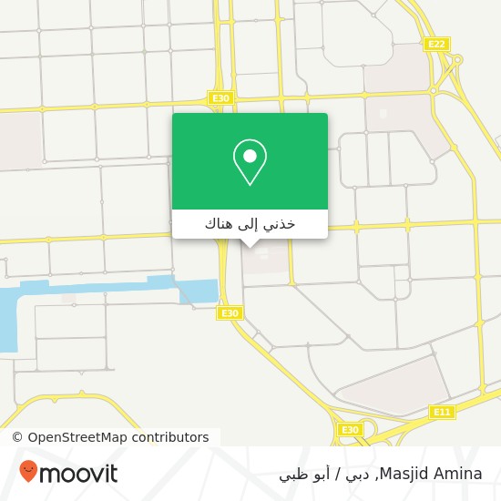 خريطة Masjid Amina