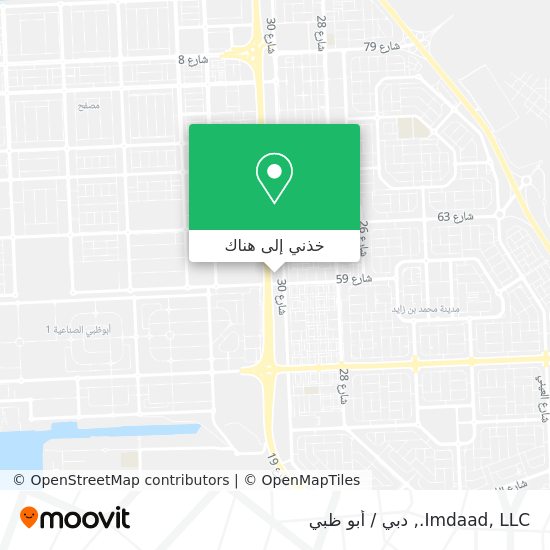 خريطة Imdaad, LLC.
