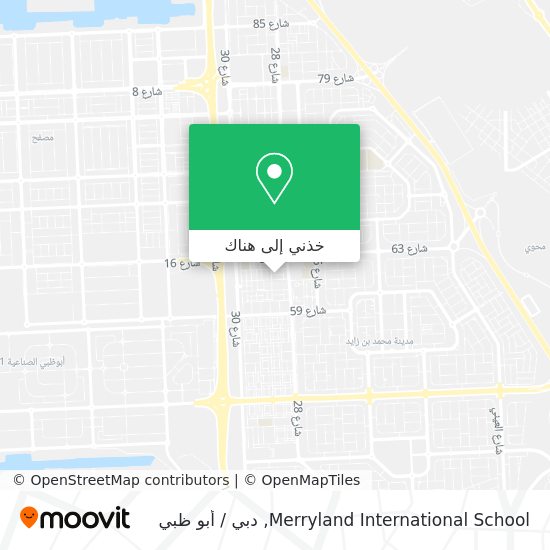 خريطة Merryland International School
