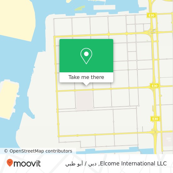 خريطة Elcome International LLC