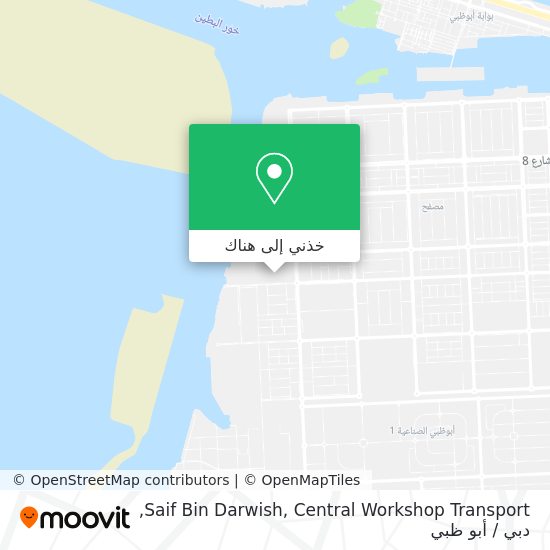 خريطة Saif Bin Darwish, Central Workshop Transport