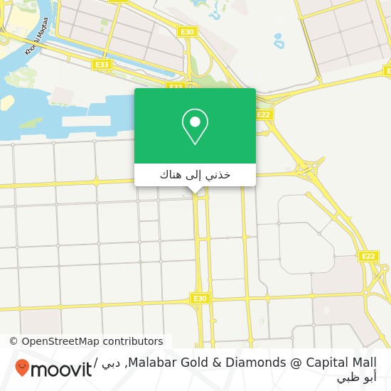 خريطة Malabar Gold & Diamonds @ Capital Mall