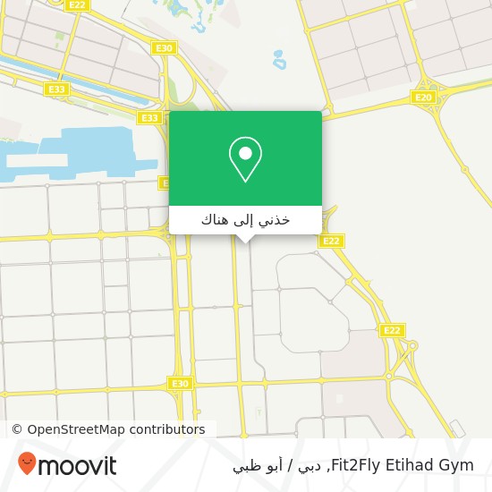 خريطة Fit2Fly Etihad Gym