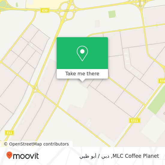 خريطة MLC Coffee Planet