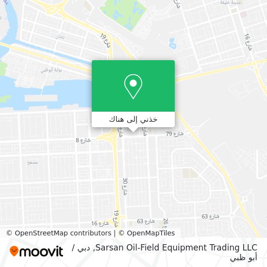 خريطة Sarsan Oil-Field Equipment Trading LLC