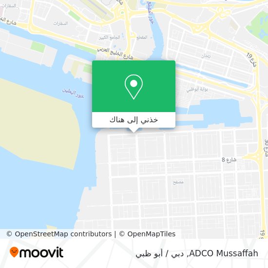 خريطة ADCO Mussaffah