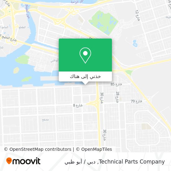 خريطة Technical Parts Company