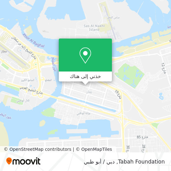 خريطة Tabah Foundation