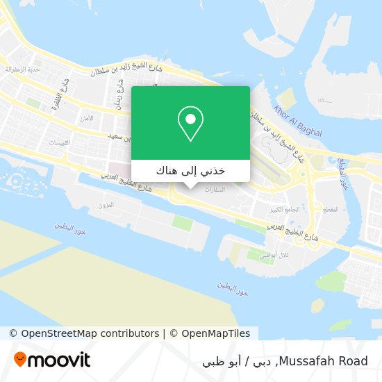 خريطة Mussafah Road