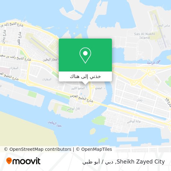 خريطة Sheikh Zayed City