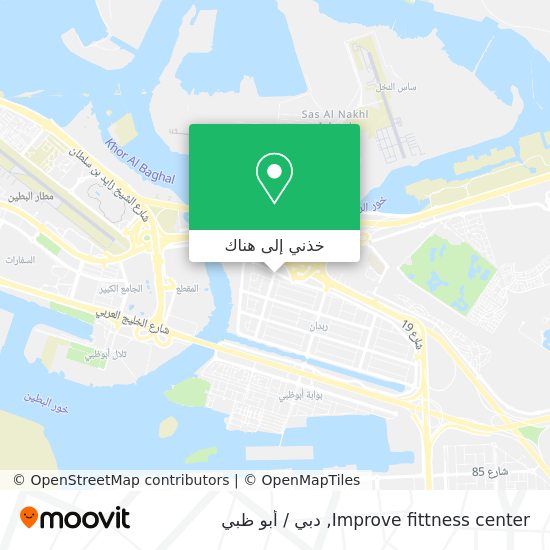 خريطة Improve fittness center