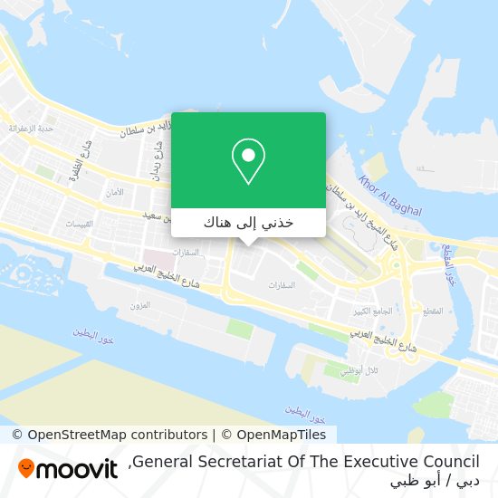 خريطة General Secretariat Of The Executive Council