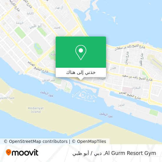 خريطة Al Gurm Resort Gym