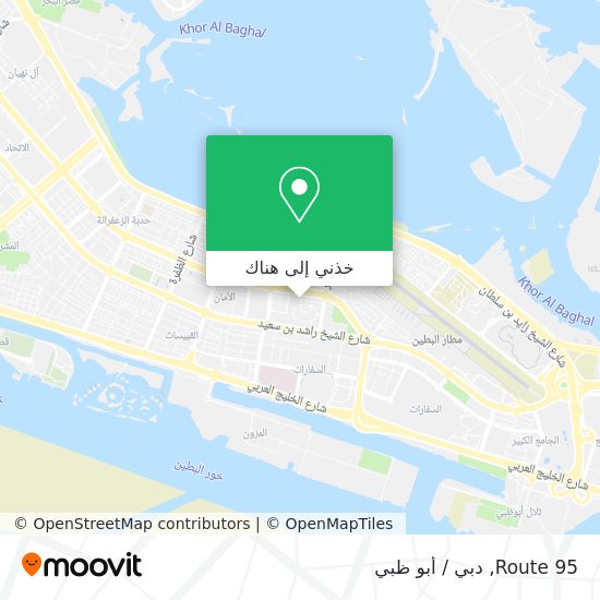 خريطة Route 95