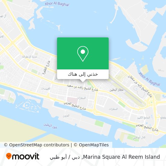 خريطة Marina Square Al Reem Island