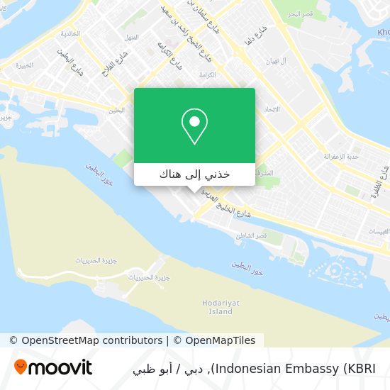 خريطة Indonesian Embassy (KBRI)