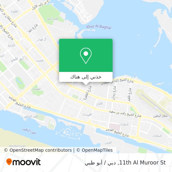 خريطة 11th Al Muroor St