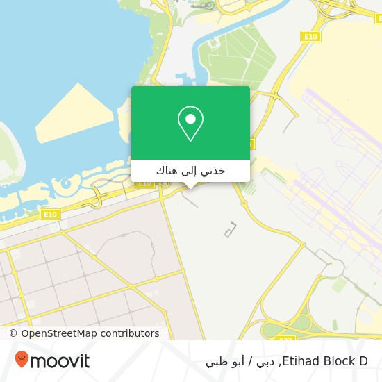 خريطة Etihad Block D