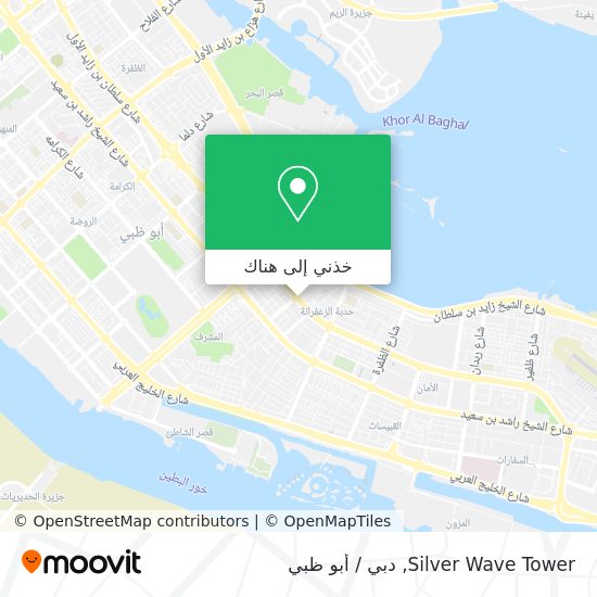 خريطة Silver Wave Tower