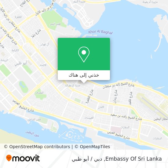 خريطة Embassy Of Sri Lanka