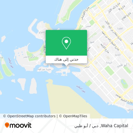 خريطة Waha Capital