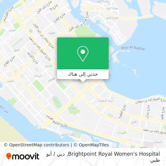 خريطة Brightpoint Royal Women's Hospital