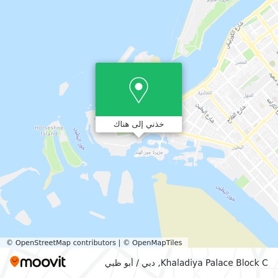 خريطة Khaladiya Palace Block C