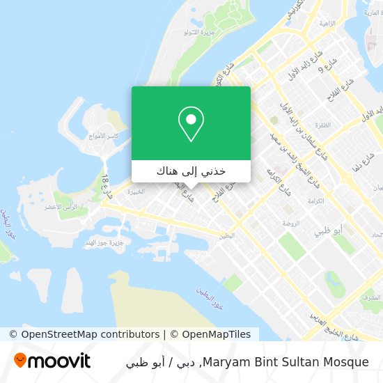 خريطة Maryam Bint Sultan Mosque