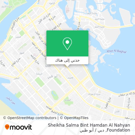خريطة Sheikha Salma Bint Hamdan Al Nahyan Foundation