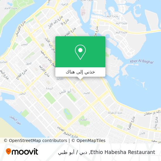 خريطة Ethio Habesha Restaurant