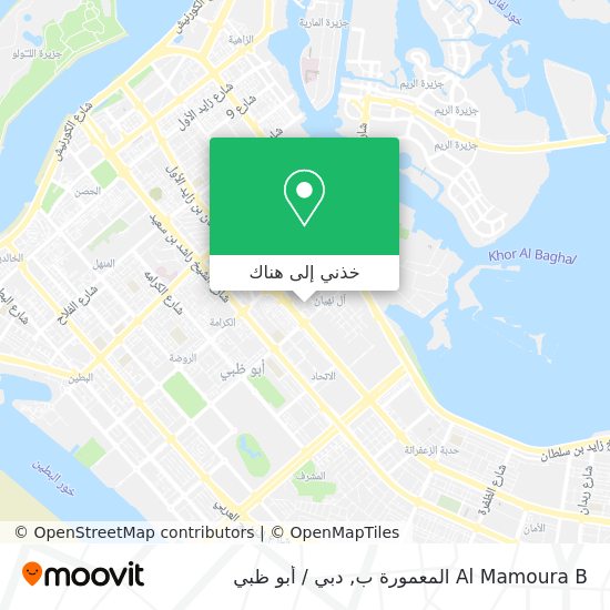 خريطة Al Mamoura B المعمورة ب