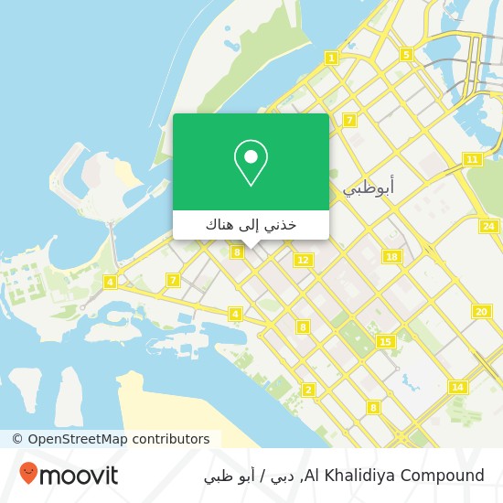 خريطة Al Khalidiya Compound