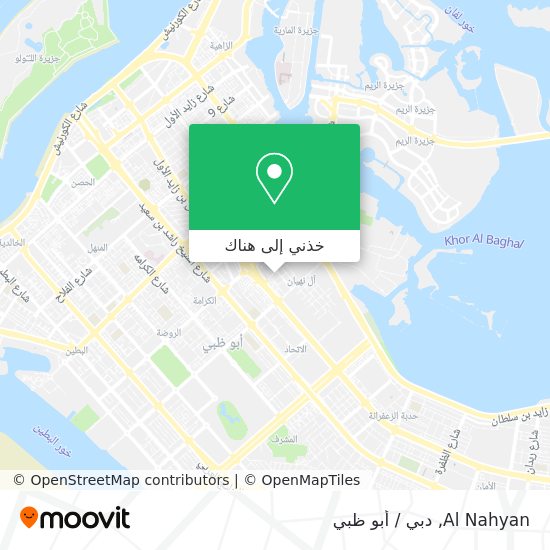 خريطة Al Nahyan