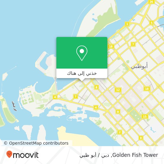 خريطة Golden Fish Tower