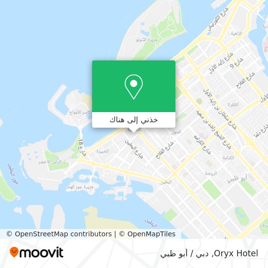 خريطة Oryx Hotel