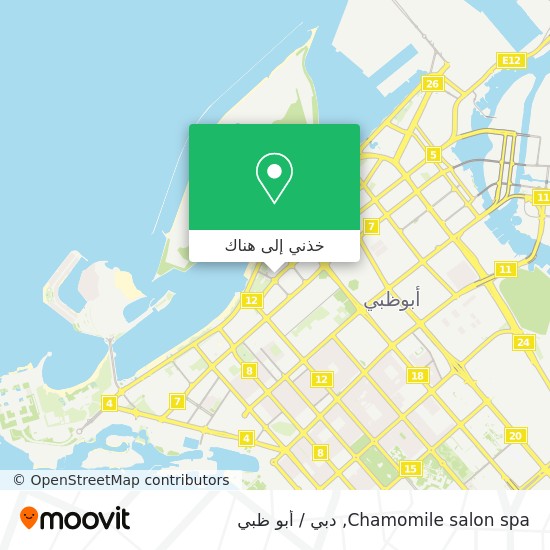 خريطة Chamomile salon spa