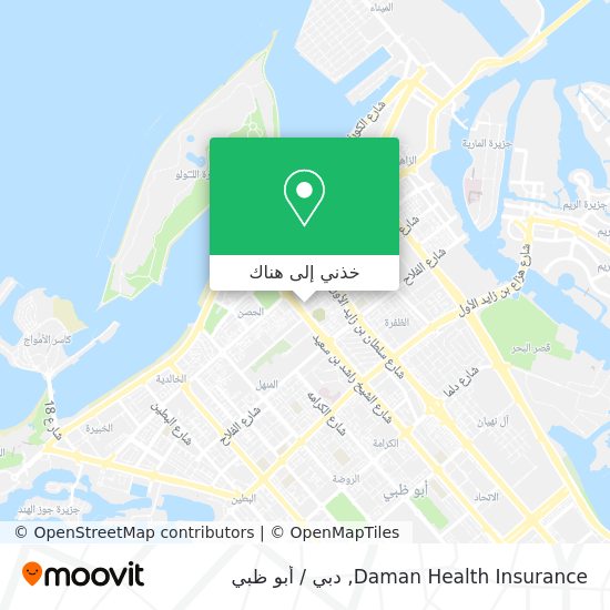 خريطة Daman Health Insurance