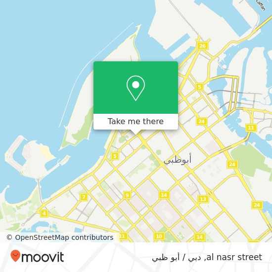 خريطة al nasr street