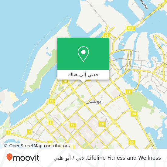 خريطة Lifeline Fitness and Wellness