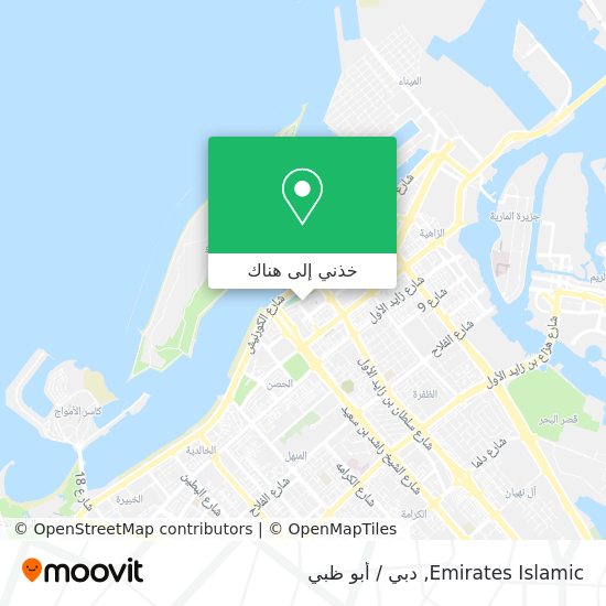خريطة Emirates Islamic
