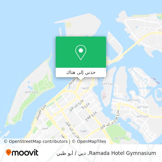 خريطة Ramada Hotel Gymnasium