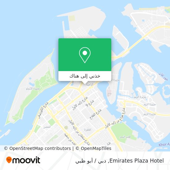 خريطة Emirates Plaza Hotel