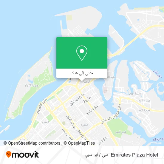 خريطة Emirates Plaza Hotel