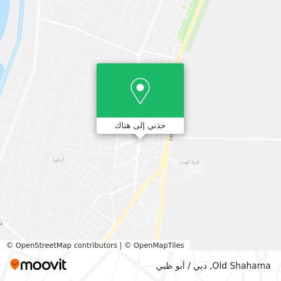خريطة Old Shahama