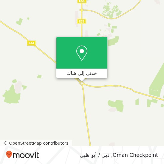 خريطة Oman Checkpoint