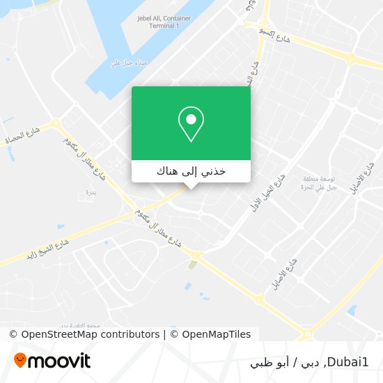 خريطة Dubai1