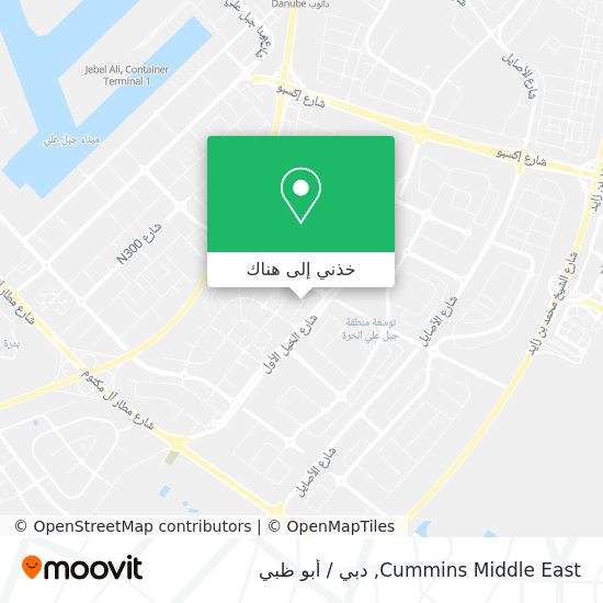 خريطة Cummins Middle East